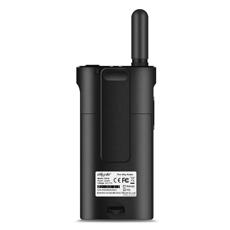 Chierda CD18P NOAA License-free FRS Two Way Radio