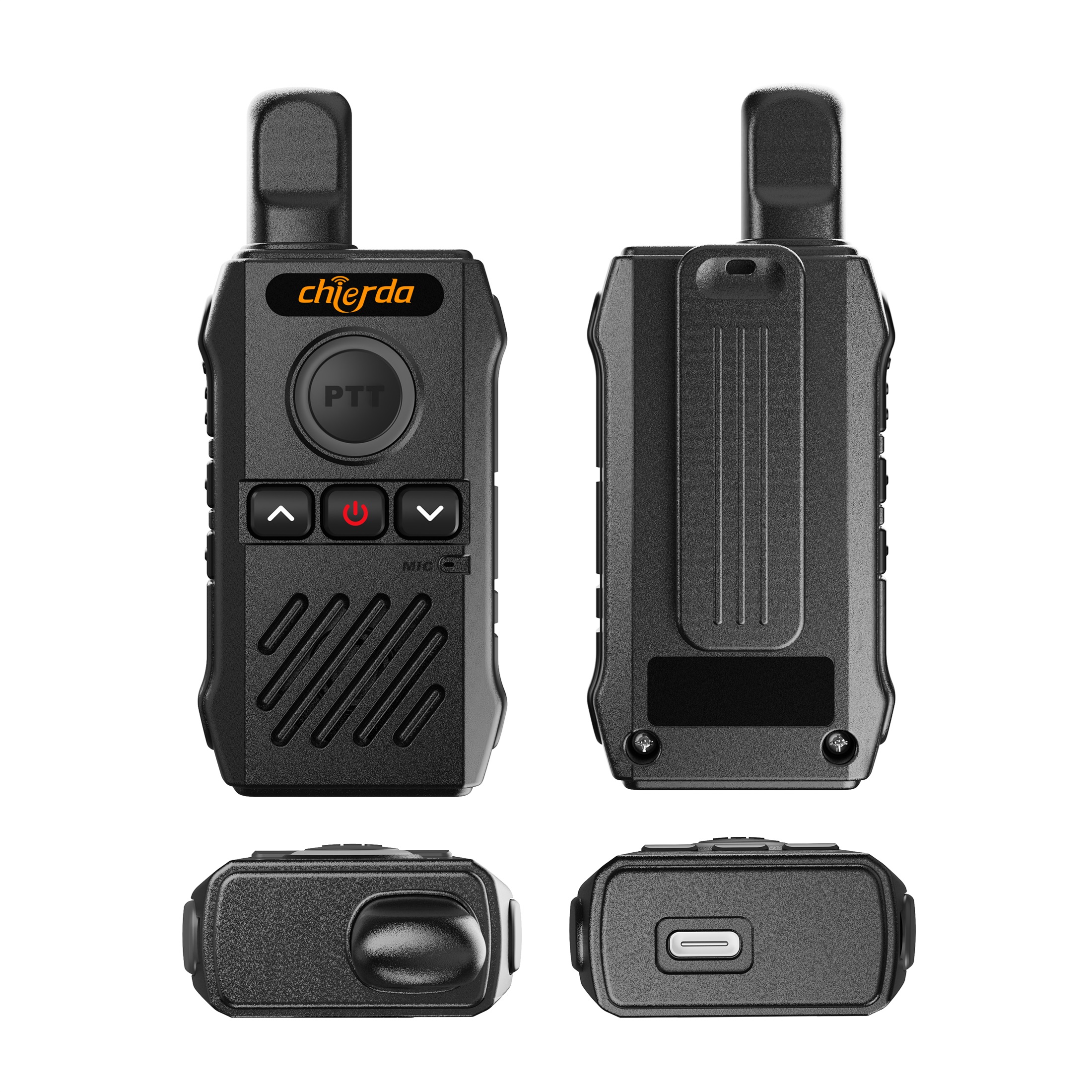 Chierda TCM1 Dual PTT Lightweight Two-way Radio